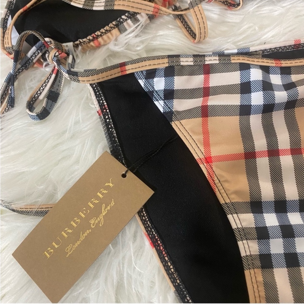 Burberry Checkered Bikini Set - image 3